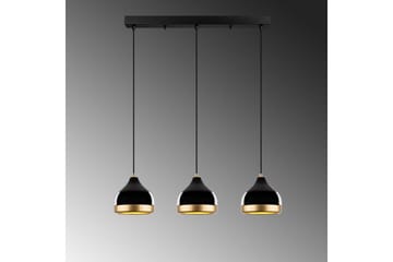 Taklampa Soodni Tre Horisont Svart - Svart - Belysning - Lampor & belysning inomhus - Taklampa & takbelysning - Kökslampa & taklampa kök