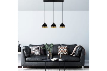 Taklampa Soodni Tre Horisont Svart - Svart - Belysning - Lampor & belysning inomhus - Taklampa & takbelysning - Kökslampa & taklampa kök