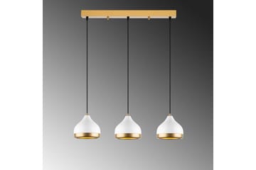 Taklampa Soodni Tre Horisont Vit - Vit - Belysning - Lampor & belysning inomhus - Taklampa & takbelysning - Kökslampa & taklampa kök