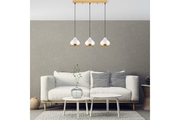 Taklampa Soodni Tre Horisont Vit - Vit - Belysning - Lampor & belysning inomhus - Taklampa & takbelysning - Kökslampa & taklampa kök