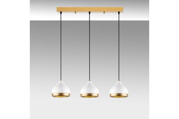 Taklampa Soodni Tre Horisont Vit - Vit - Belysning - Lampor & belysning inomhus - Taklampa & takbelysning - Kökslampa & taklampa kök