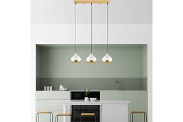 Taklampa Soodni Tre Horisont Vit - Vit - Belysning - Lampor & belysning inomhus - Taklampa & takbelysning - Kökslampa & taklampa kök