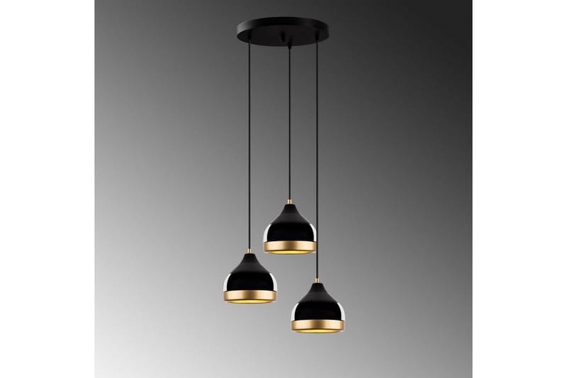 Taklampa Soodni Tre Sufia Svart - Svart - Belysning - Lampor & belysning inomhus - Taklampa & takbelysning - Kökslampa & taklampa kök