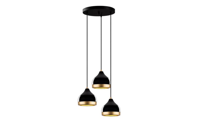 Taklampa Soodni Tre Sufia Svart - Svart - Belysning - Lampor & belysning inomhus - Taklampa & takbelysning - Kökslampa & taklampa kök