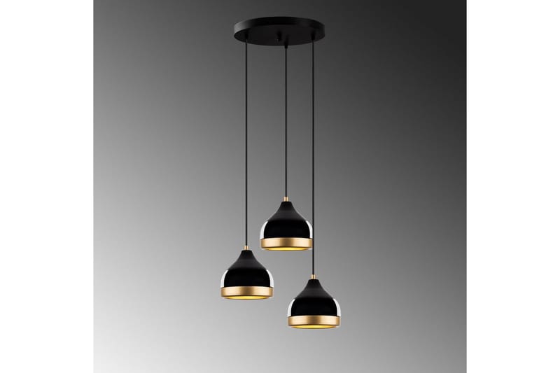 Taklampa Soodni Tre Sufia Svart - Svart - Belysning - Lampor & belysning inomhus - Taklampa & takbelysning - Kökslampa & taklampa kök