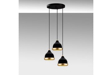 Taklampa Soodni Tre Sufia Svart - Svart - Belysning - Lampor & belysning inomhus - Taklampa & takbelysning - Kökslampa & taklampa kök