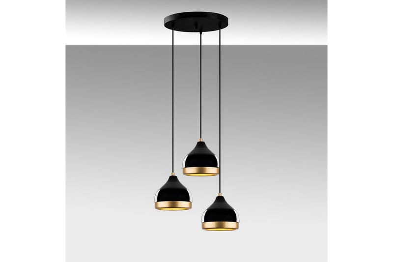 Taklampa Soodni Tre Sufia Svart - Svart - Belysning - Lampor & belysning inomhus - Taklampa & takbelysning - Kökslampa & taklampa kök