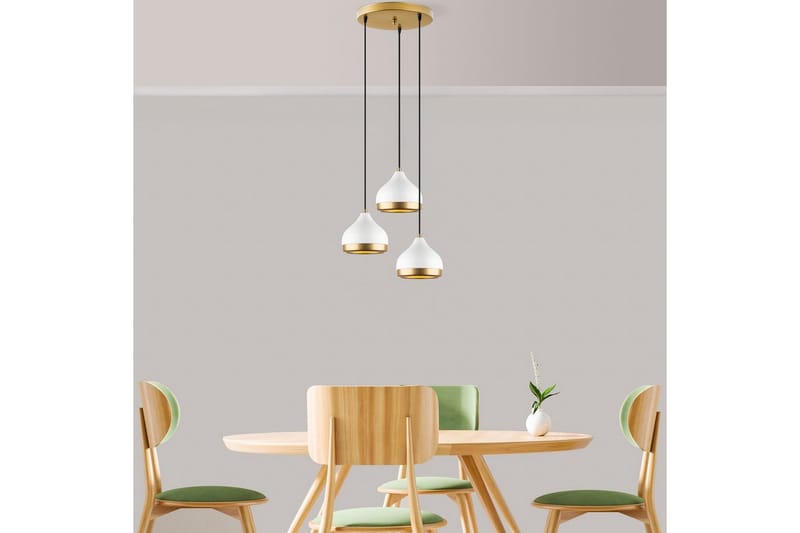 Taklampa Soodni Tre Sufia Vit - Vit - Belysning - Lampor & belysning inomhus - Taklampa & takbelysning - Kökslampa & taklampa kök