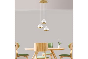 Taklampa Soodni Tre Sufia Vit - Vit - Belysning - Lampor & belysning inomhus - Taklampa & takbelysning - Kökslampa & taklampa kök