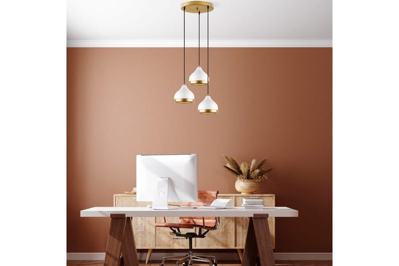 Taklampa Soodni Tre Sufia Vit - Vit - Belysning - Lampor & belysning inomhus - Taklampa & takbelysning - Kökslampa & taklampa kök