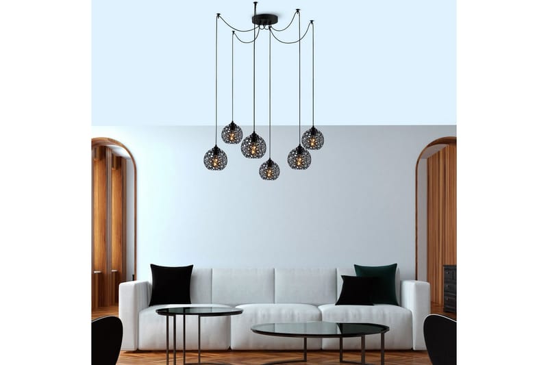 Taklampa Sourab Brilo Svart - Svart - Belysning - Lampor & belysning inomhus - Taklampa & takbelysning - Kökslampa & taklampa kök