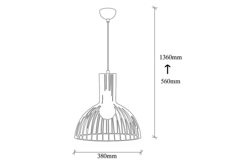 Taklampa Sourab Ljus Svart - Svart - Belysning - Lampor & belysning inomhus - Taklampa & takbelysning - Kökslampa & taklampa kök