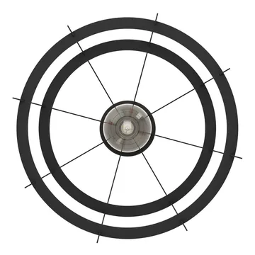 Taklampa Stillington - Svart/Fanér - Belysning - Lampor & belysning inomhus - Taklampa & takbelysning - Takplafond