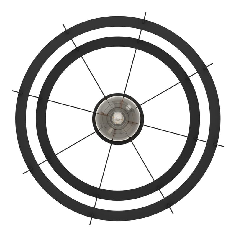 Taklampa Stillington - Svart/Fanér - Belysning - Lampor & belysning inomhus - Taklampa & takbelysning - Takplafond