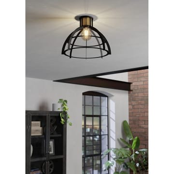 Taklampa Stillington - Svart/Fanér - Belysning - Lampor & belysning inomhus - Taklampa & takbelysning - Takplafond