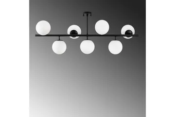 Taklampa Subin Platt Svart / Vit - Svart / Vit - Belysning - Lampor & belysning inomhus - Taklampa & takbelysning - Kökslampa & taklampa kök
