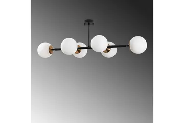 Taklampa Subin Platt Svart / Grädde - Svart / Grädde - Belysning - Lampor & belysning inomhus - Taklampa & takbelysning - Kökslampa & taklampa kök