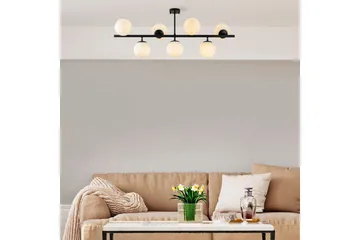 Taklampa Subin Platt Svart / Vit - Svart / Vit - Belysning - Lampor & belysning inomhus - Taklampa & takbelysning - Kökslampa & taklampa kök