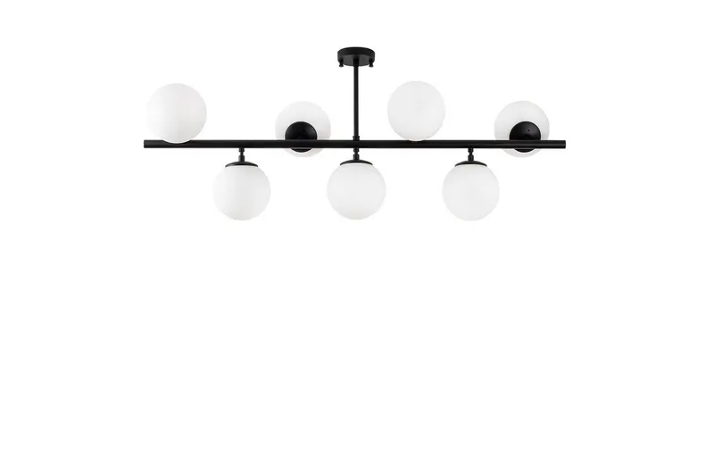 Taklampa Subin Platt Svart / Vit - Svart / Vit - Belysning - Lampor & belysning inomhus - Taklampa & takbelysning - Kökslampa & taklampa kök