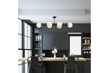 Taklampa Subin Platt Svart / Grädde - Svart / Grädde - Belysning - Lampor & belysning inomhus - Taklampa & takbelysning - Kökslampa & taklampa kök