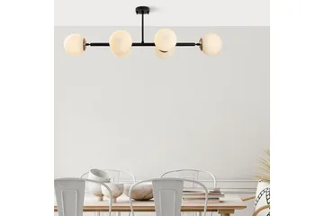 Taklampa Subin Platt Svart / Grädde - Svart / Grädde - Belysning - Lampor & belysning inomhus - Taklampa & takbelysning - Kökslampa & taklampa kök