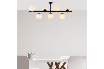 Taklampa Subin Platt Svart / Vit - Svart / Vit - Belysning - Lampor & belysning inomhus - Taklampa & takbelysning - Kökslampa & taklampa kök