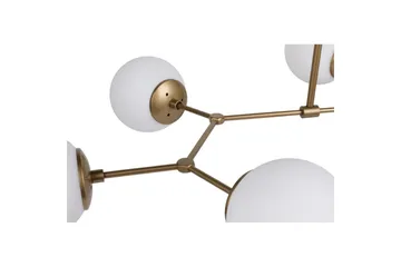 Taklampa Sudatoor Fibran Gul / Vit - Gul / Vit - Belysning - Lampor & belysning inomhus - Taklampa & takbelysning - Kökslampa & taklampa kök