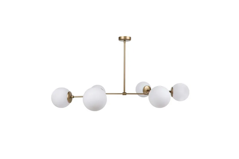 Taklampa Sudatoor Fibran Gul / Vit - Gul / Vit - Belysning - Lampor & belysning inomhus - Taklampa & takbelysning - Kökslampa & taklampa kök