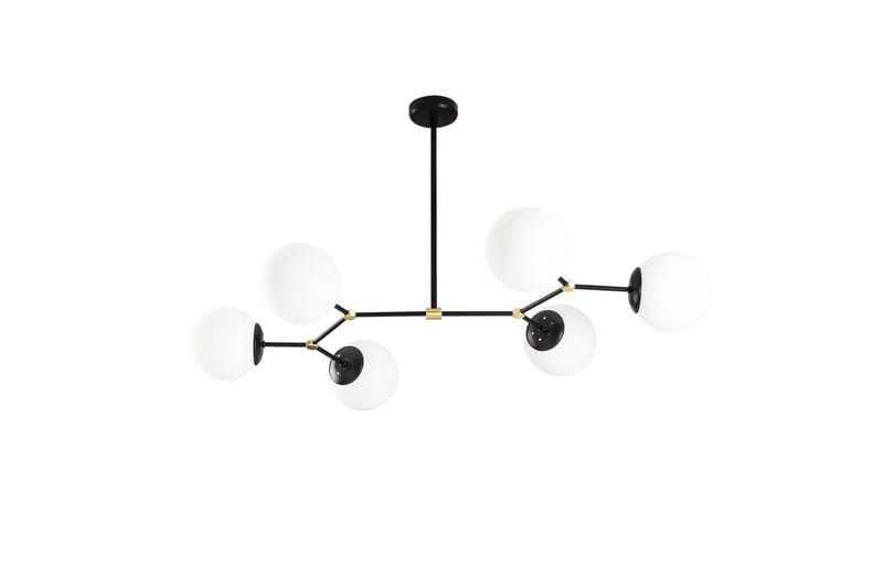 Taklampa Sudatoor Fibran Svart / Vit - Svart / Vit - Belysning - Lampor & belysning inomhus - Taklampa & takbelysning - Kökslampa & taklampa kök