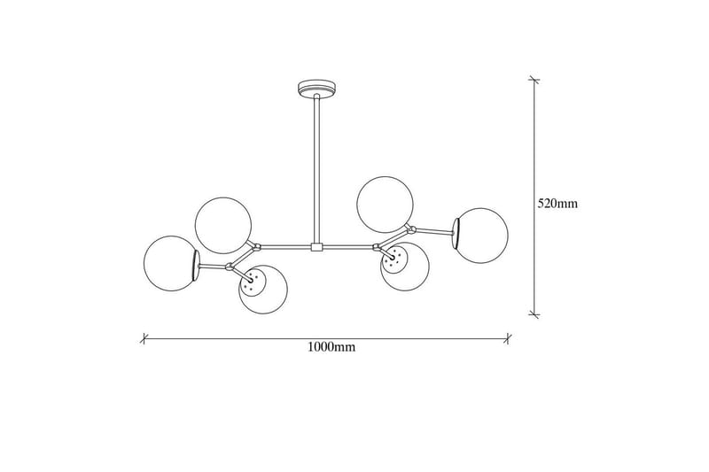 Taklampa Sudatoor Fibran Svart / Vit - Svart / Vit - Belysning - Lampor & belysning inomhus - Taklampa & takbelysning - Kökslampa & taklampa kök