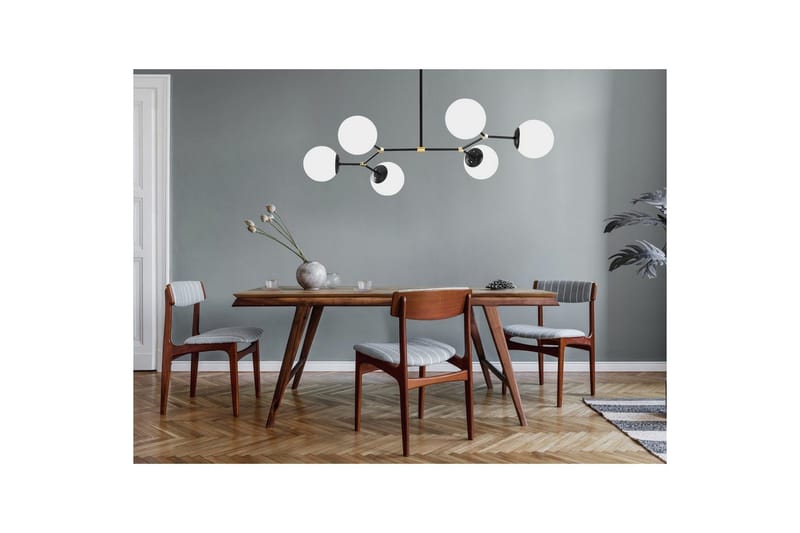 Taklampa Sudatoor Fibran Svart / Vit - Svart / Vit - Belysning - Lampor & belysning inomhus - Taklampa & takbelysning - Kökslampa & taklampa kök