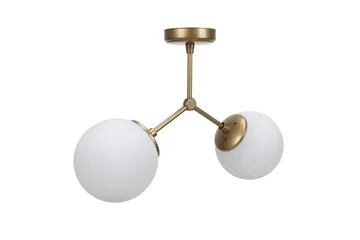 Taklampa Sudatoor Gul / Vit - Gul / Vit - Belysning - Lampor & belysning inomhus - Taklampa & takbelysning - Takplafond