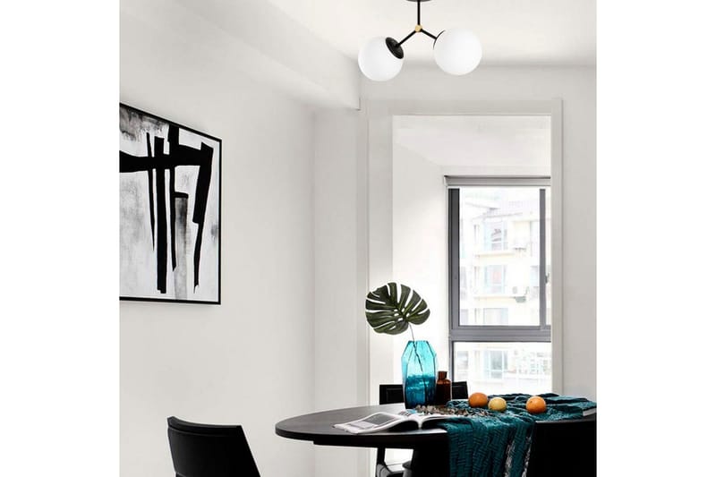 Taklampa Sudatoor Svart / Vit - Svart / Vit - Belysning - Lampor & belysning inomhus - Taklampa & takbelysning - Takplafond