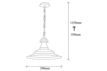 Taklampa Suna Vintage - Multifärgad - Belysning - Lampor & belysning inomhus - Taklampa & takbelysning - Kökslampa & taklampa kök