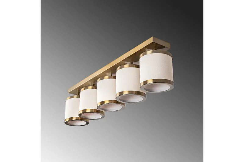 Taklampa Talra Five Vintage - Guld - Belysning - Lampor & belysning inomhus - Taklampa & takbelysning - Takplafond