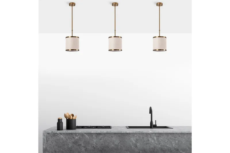 Taklampa Talra Vintage - 20 x 20 x 35 cm - Belysning - Lampor & belysning inomhus - Taklampa & takbelysning - Kökslampa & taklampa kök