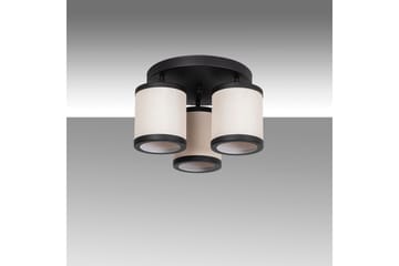 Taklampa Talrayo Svart / Vit - Svart / Vit - Belysning - Lampor & belysning inomhus - Taklampa & takbelysning - Takplafond