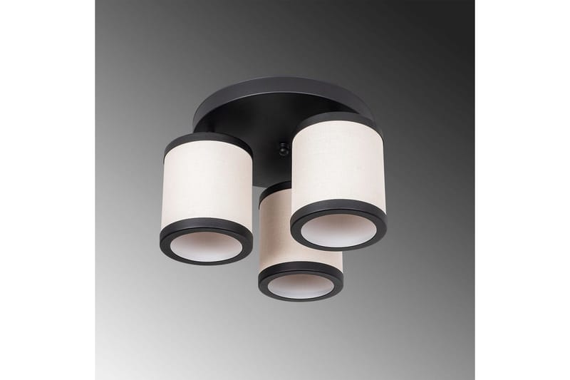Taklampa Talrayo Svart / Vit - Svart / Vit - Belysning - Lampor & belysning inomhus - Taklampa & takbelysning - Takplafond