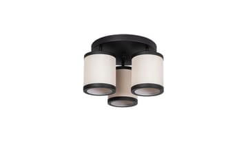 Taklampa Talrayo Svart / Vit - Svart / Vit - Belysning - Lampor & belysning inomhus - Taklampa & takbelysning - Takplafond