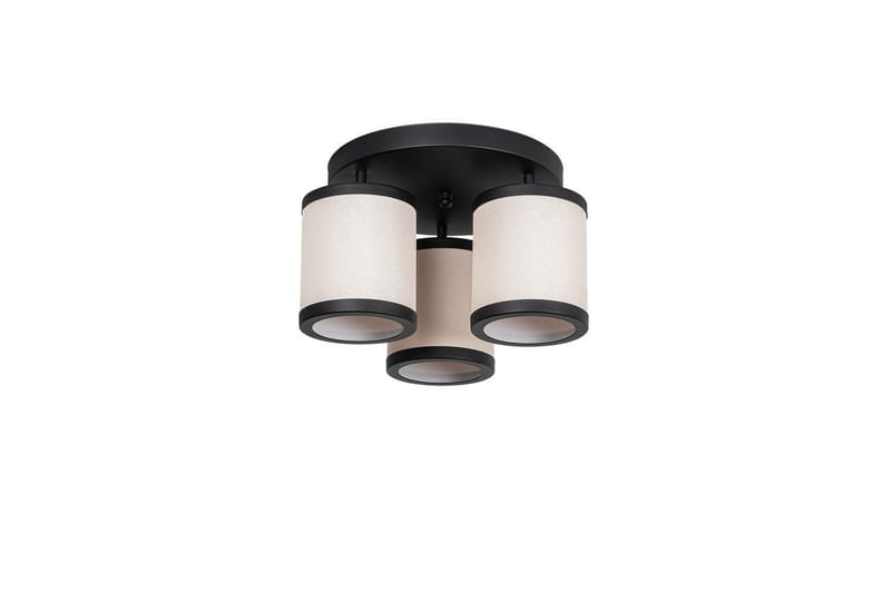 Taklampa Talrayo Svart / Vit - Svart / Vit - Belysning - Lampor & belysning inomhus - Taklampa & takbelysning - Takplafond