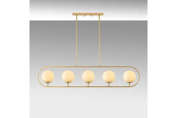 Taklampa Thalara Glansig Rany Fem sockel - Guld - Belysning - Lampor & belysning inomhus - Taklampa & takbelysning - Kökslampa & taklampa kök