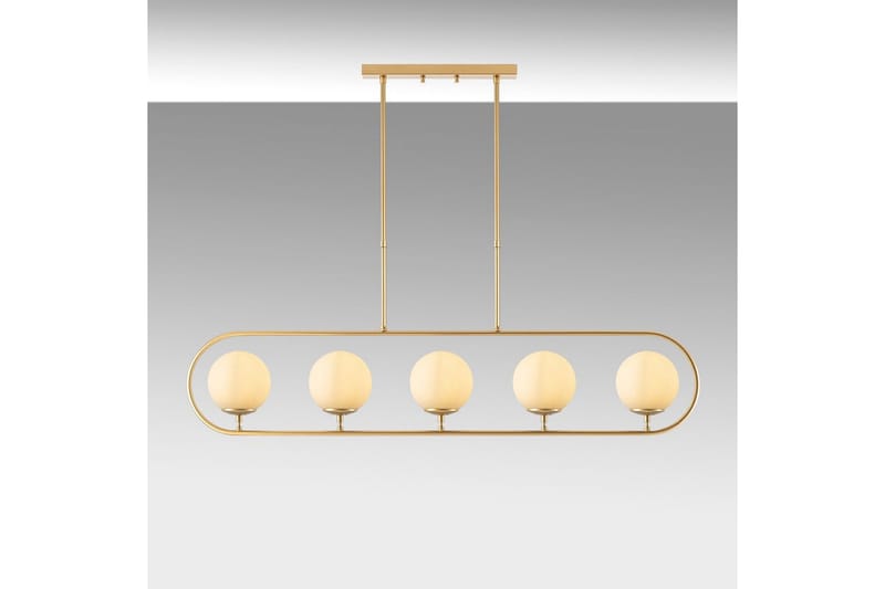 Taklampa Thalara Glansig Rany Fem sockel - Guld - Belysning - Lampor & belysning inomhus - Taklampa & takbelysning - Kökslampa & taklampa kök