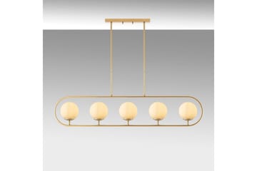 Taklampa Thalara Glansig Rany Fem sockel - Guld - Belysning - Lampor & belysning inomhus - Taklampa & takbelysning - Kökslampa & taklampa kök