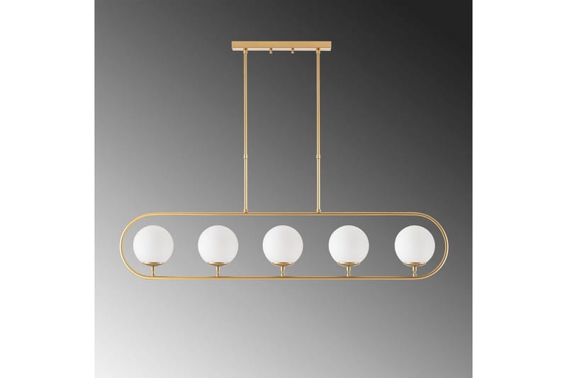 Taklampa Thalara Glansig Rany Fem sockel - Guld - Belysning - Lampor & belysning inomhus - Taklampa & takbelysning - Kökslampa & taklampa kök