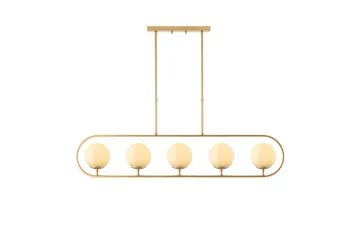 Taklampa Thalara Glansig Rany Fem sockel - Guld - Belysning - Lampor & belysning inomhus - Taklampa & takbelysning - Kökslampa & taklampa kök