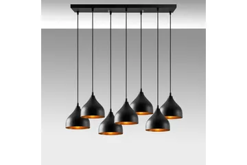 Taklampa Thela Seven Svart - Svart - Belysning - Lampor & belysning inomhus - Taklampa & takbelysning - Kökslampa & taklampa kök