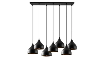 Taklampa Thela Seven Svart - Svart - Belysning - Lampor & belysning inomhus - Taklampa & takbelysning - Kökslampa & taklampa kök