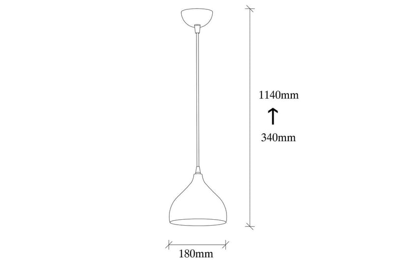 Taklampa Thela Svart - Svart - Belysning - Lampor & belysning inomhus - Taklampa & takbelysning - Kökslampa & taklampa kök