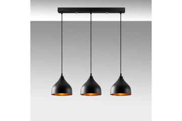 Taklampa Thela Triple Svart - Svart - Belysning - Lampor & belysning inomhus - Taklampa & takbelysning - Kökslampa & taklampa kök