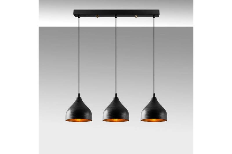 Taklampa Thela Triple Svart - Svart - Belysning - Lampor & belysning inomhus - Taklampa & takbelysning - Kökslampa & taklampa kök